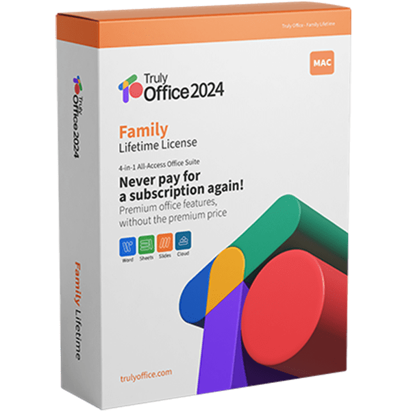 Truly Office Software Truly Office 2024 Family for Mac