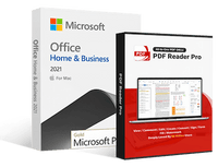 Thumbnail for CheapOzzy Microsoft Office 2021 Home & Business for Mac + PDF Reader Pro