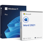 Microsoft Microsoft Windows 11 Pro + Microsoft Word 2021