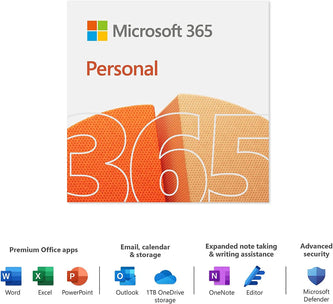 Microsoft 365 Personal - 1 Year, 1 User USA/Canada