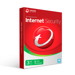 Trend Micro Titanium Internet Security (3 Pc / 1 Year)