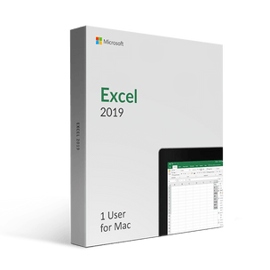 Microsoft Excel 2019 (Mac)
