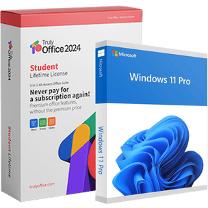 Truly Office Student Lifetime License + Windows 11 Pro